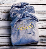 Peignoir chaud et doux personnalisé